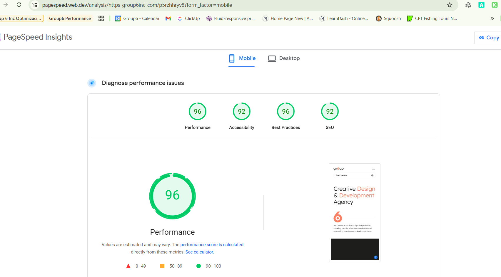 WPO Performance optimization