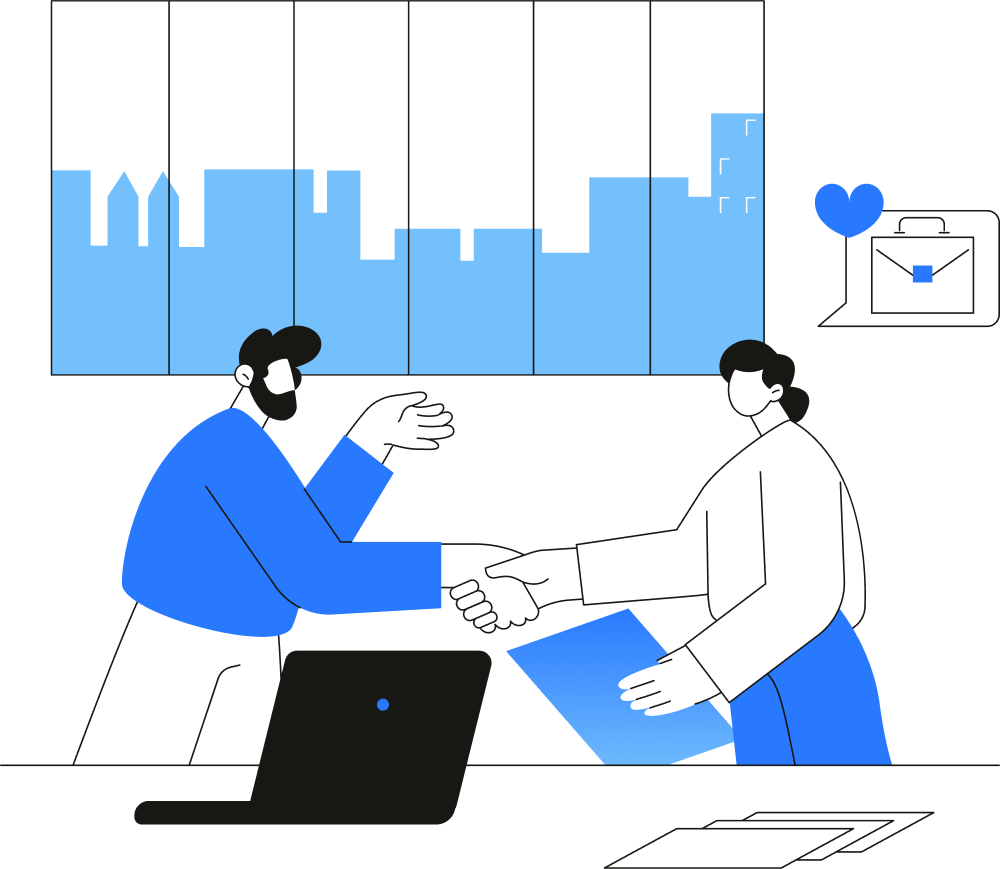 Desarrollo web 3 - 2 people talking